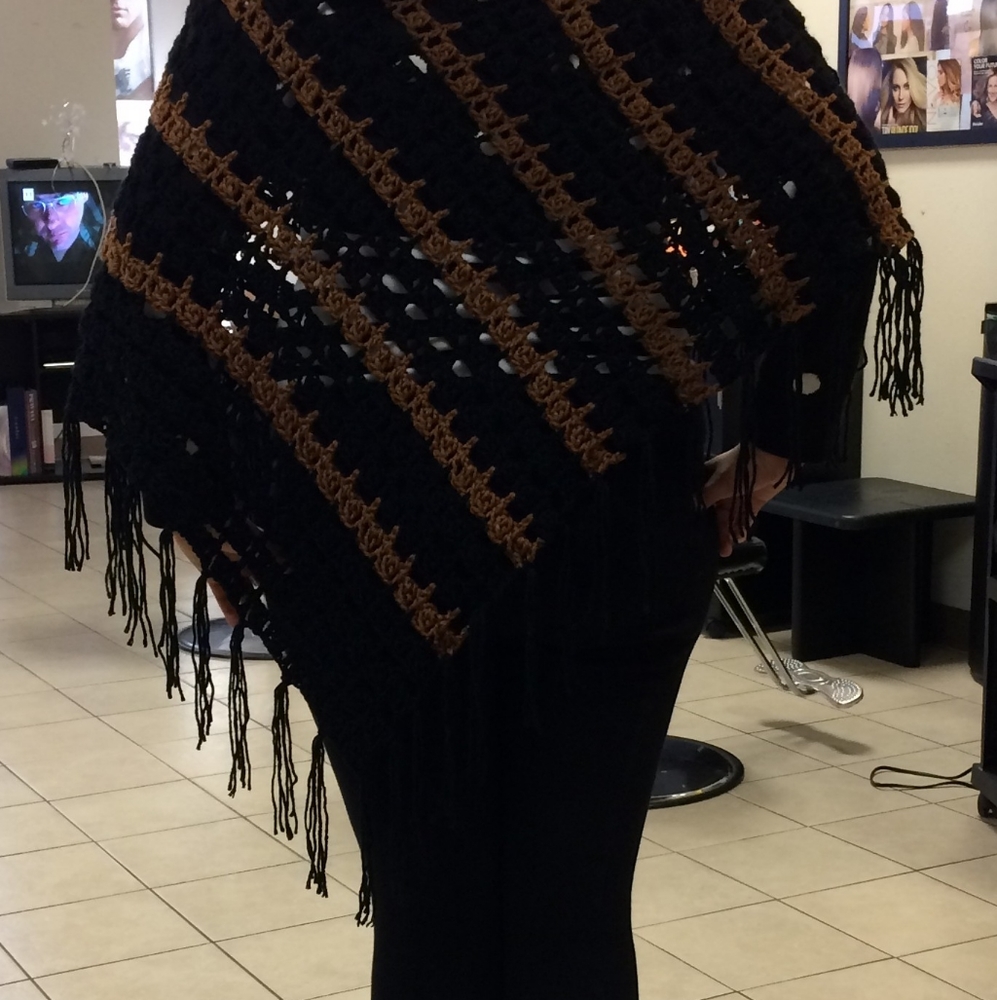 Handmade poncho